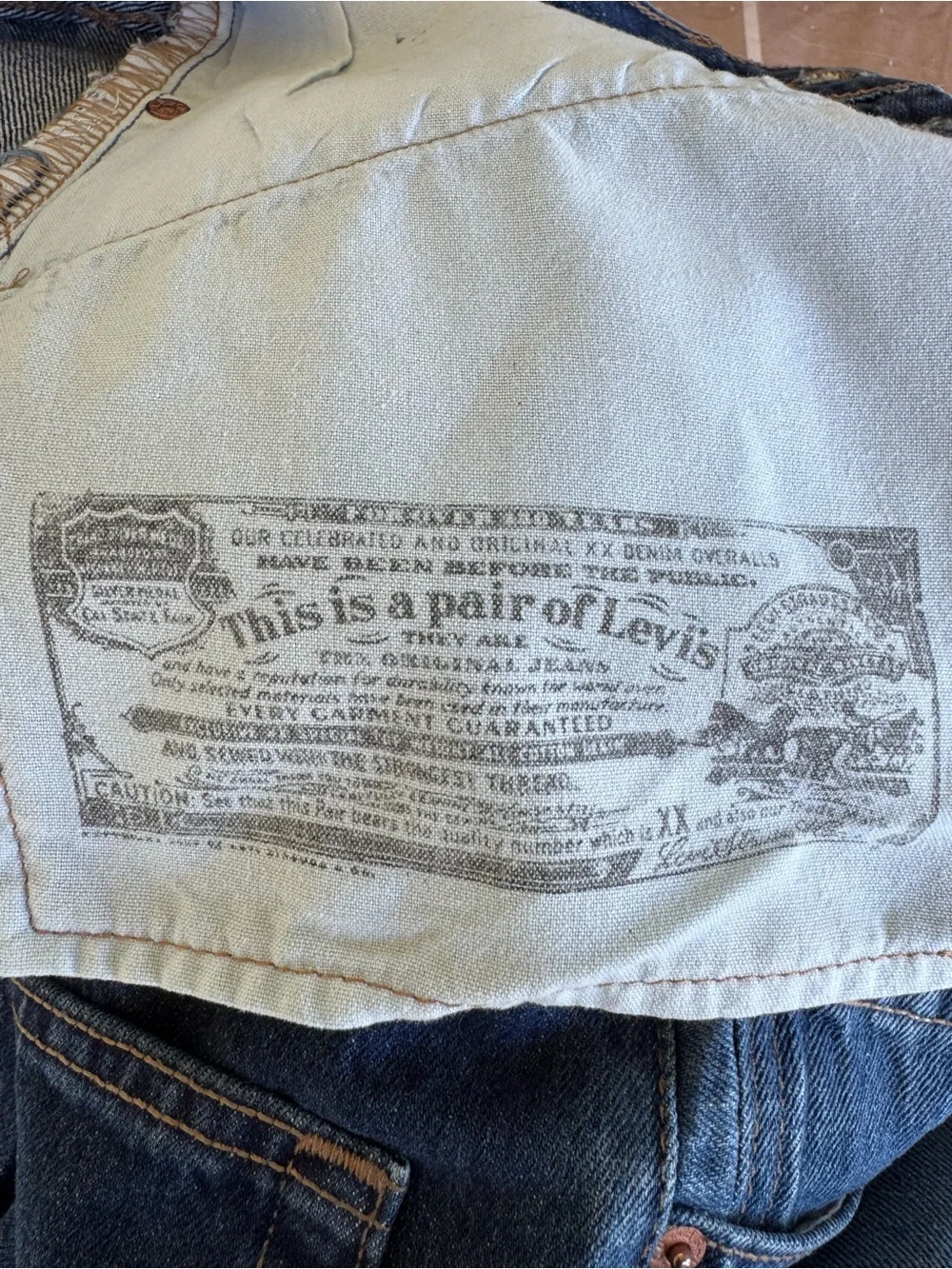 Levi’s 501 Button Fly Jeans 31x32 Actual 32x31 Made in Mexico